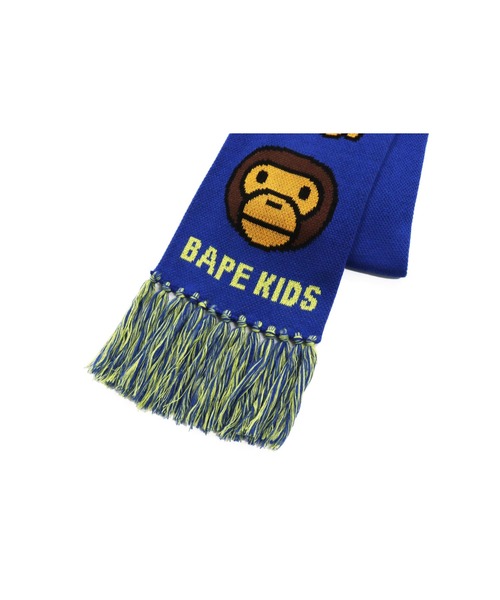 BABY MILO kidsマフラー A BATHING APE マフラー BABY MILO KNIT SCARF K キッズ 子供