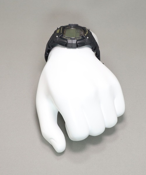 CASIO カシオ タフソーラー腕時計  デジタル/SS×レジン/ W-S220   ホワイト×ブラック メンズ / 240001199020 Amazon.co.jp: [カシオ]CASIO スタンダード タフソーラー ペアウォッチ