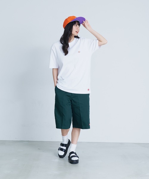 Dickies tシャツ 「DICKIES/ディッキーズ」ワンポイントブランドロゴ