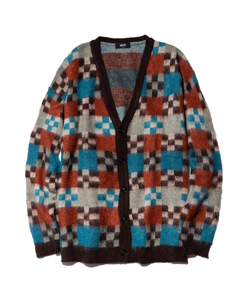 glamb（グラム） カーディガン Chequered Cardigan / チェッカー