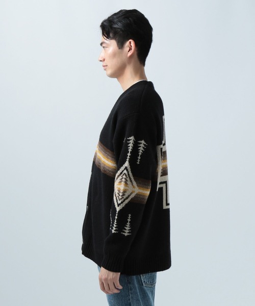 PENDLETON メンズ カーディガン 「PENDLETON」JACQUARD KNIT