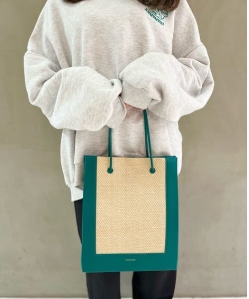 サマンサベガ] 5 ショッパー風カゴトートバッグ Samantha Vega トート