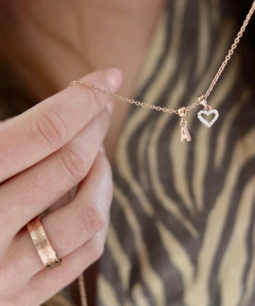 ネックレス CHARMS NECKLACE ネックレス　ローズゴールド／ゴールド レディース メンズの画像