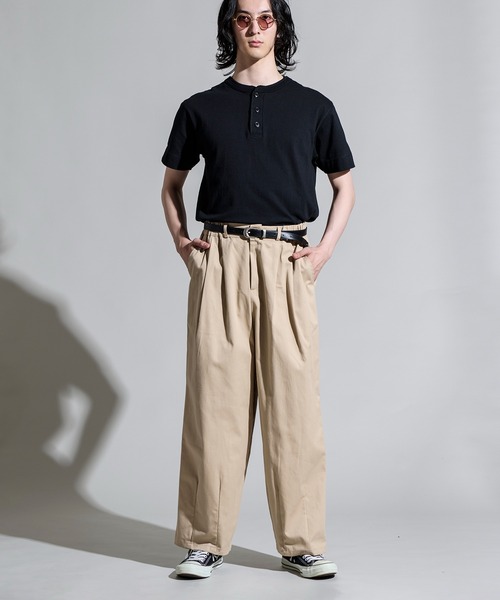 CALIFORNIA OUTFITTERS チノパン 3-8B11 タック ワイド バルーンパンツ