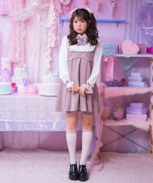 ROJITA ワンピース ヨークフリル切替ワンピース : ZOZOTOWN