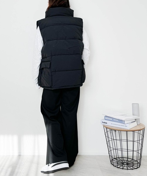 Anytime Songs（エニータイムソングス） ダウンベスト ベスト ポリ