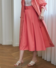 ✶新品タグ付き✶ ANAYI タック フレアスカート ベージュ 38 ✶新品タグ付き✶ ANAYI タック フレアスカート ベージュ 38