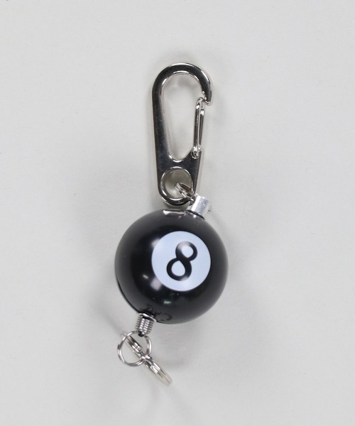 SPINNS（スピンズ） キーホルダー 8ボールビリヤード キーホルダー
