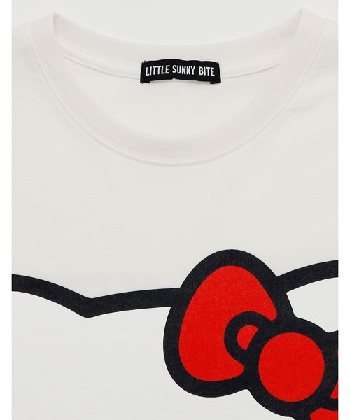 tシャツ 「8」「it」「Little Sunny Bite」hello kitty short tee レディース Little sunny bite tシャツ 「8」「it」「Little Sunny Bite