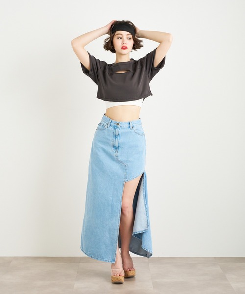 JACQUEMUS アシンメトリックジーンズスカート 243DE0461514 11C 24H243DE046-1514-11C_09.jpg