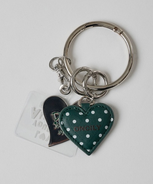 ONCILY（オンシェリー） キーホルダー HEART MOTIF KEYRING / ハート