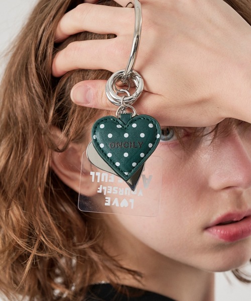 ONCILY（オンシェリー） キーホルダー HEART MOTIF KEYRING / ハート