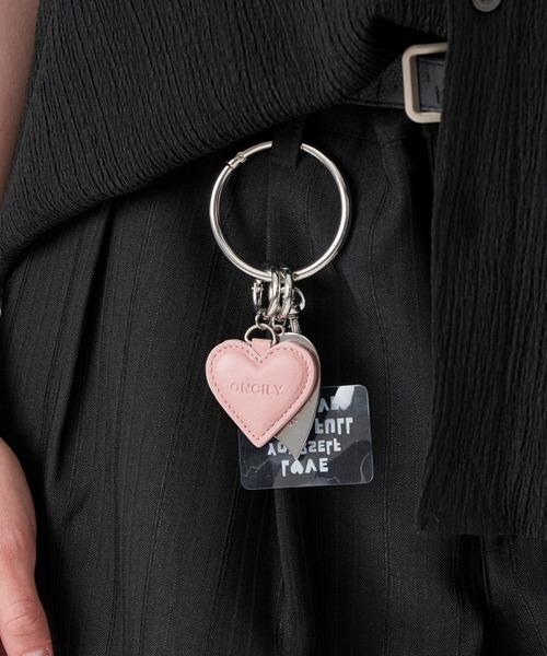 ONCILY（オンシェリー） キーホルダー HEART MOTIF KEYRING / ハート