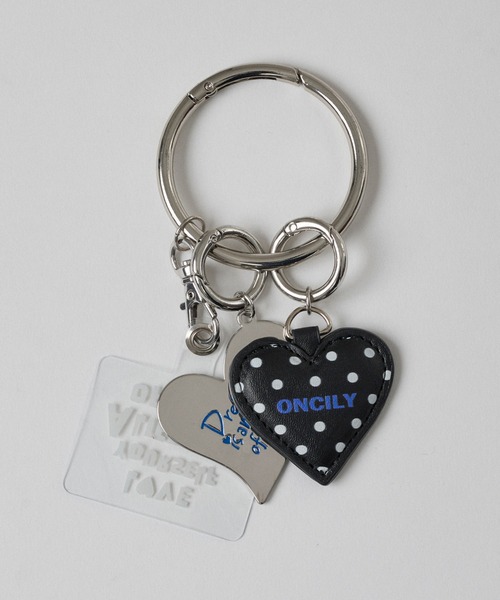 ONCILY（オンシェリー） キーホルダー HEART MOTIF KEYRING / ハート