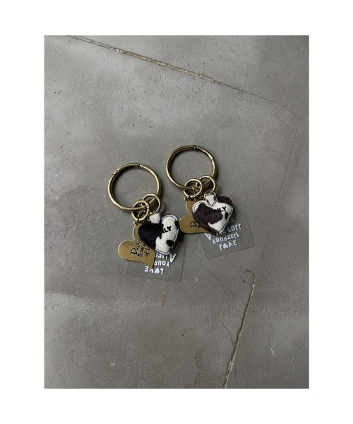 ONCILY（オンシェリー） キーホルダー HEART MOTIF KEYRING / ハート