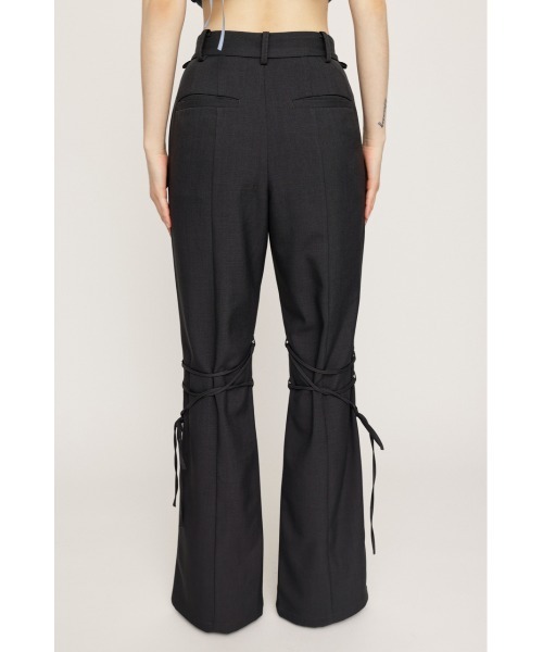 SLY スラックス パンツ PLEATS LAYERED FLARE PT プリーツ