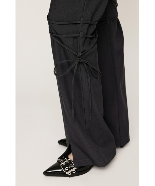 SLY LIGHTLY STRECH パンツ BLK -靴＆ファッション通販 ロコンド