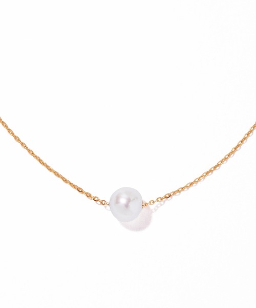 ネックレス 「les bonbon」 adjustable pearl necklace / アジャスタブル パール ネックレス レディースの画像