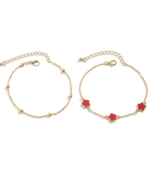 COO+i（クーイ） アンクレット クローバーデザインアンクレット ボール