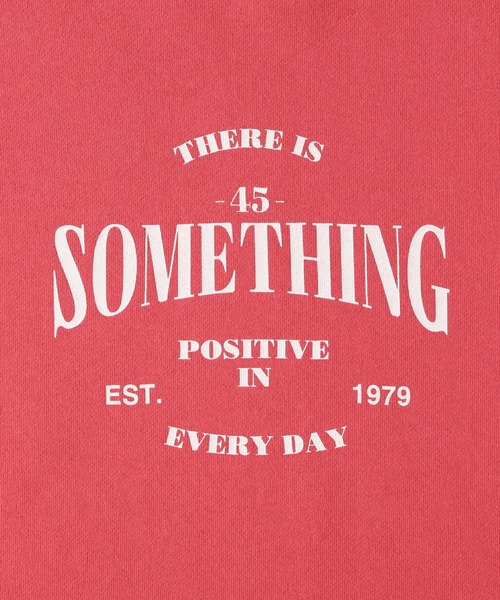 SOMETHING（サムシング） トレーナー スウェット 「SOMETHING」ビッグ