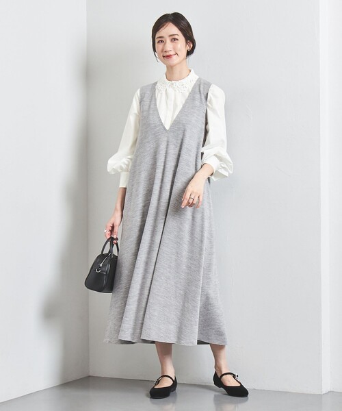 UNITED ARROWS シャツ ブラウス レディ レースカラー 2WAY