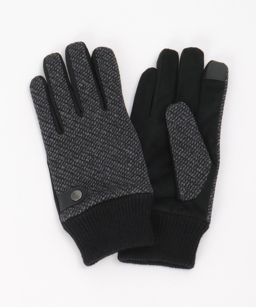 ikka（イッカ） 手袋 リブ編みグローブ メンズ : ZOZOTOWN Yahoo!店