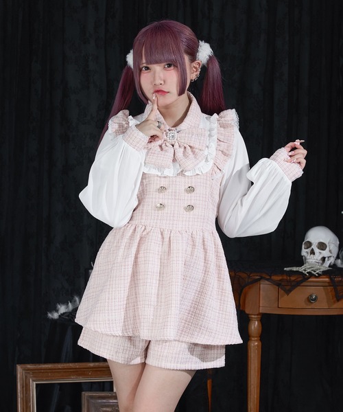 Pal elfy ワンピース エプロンリボンコンビネゾン : ZOZOTOWN Yahoo!店