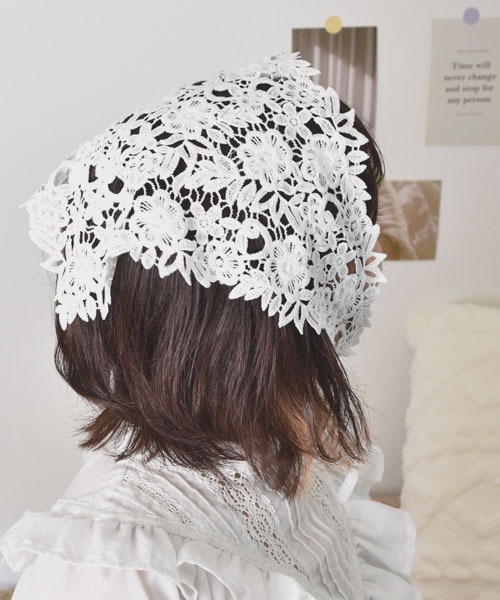 Mayree 「urge select」レース アソート花柄刺繍 バブーシュカ「6