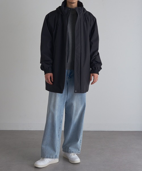 wundou コート ジャケット 「wundou」ハーフ中綿コート P6800 39 XXL