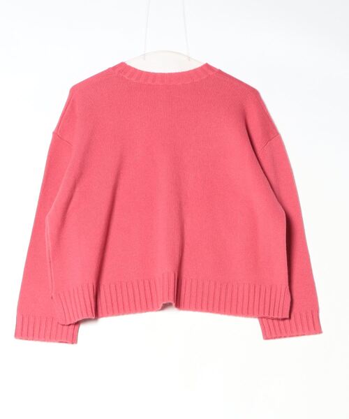 エグランティーヌ EGLANTINE カシミヤブレンドポケットプルオーバー （ブラック） エグランティーヌ EGLANTINE カシミヤブレンドポケットプル