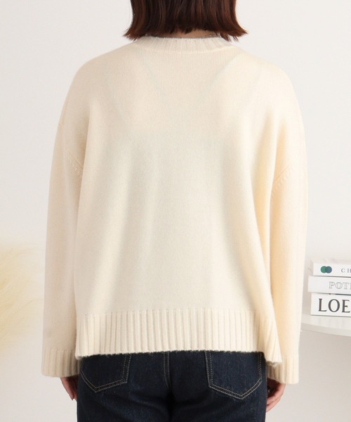 ニット セーター Eglantine カシミヤブレンドポケットプルオーバー レディース EGLANTINE ニット セーター Eglantine カシミヤブレンドポケット