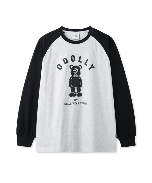 tシャツ 「OY/オーワイ」 ODOLLY RAGLAN L/S TEE/ オードリーラグラン長袖カットソー レディース メンズ
