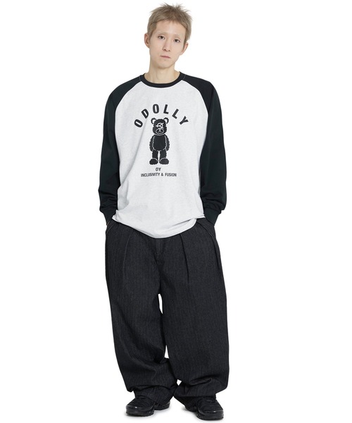 OY tシャツ 「OY/オーワイ」 ODOLLY RAGLAN L/S TEE/ オードリー