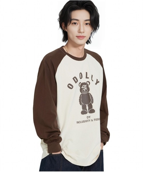 OY（オーワイ） tシャツ ODOLLY RAGLAN L/S TEE/ オードリーラグラン