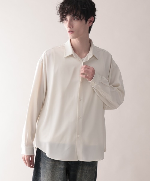 RAGEBLUE（レイジブルー） シャツ 「LUXURY+EASY」OVER SIZE DRAPE