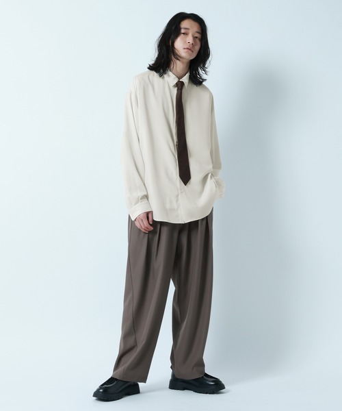 RAGEBLUE（レイジブルー） シャツ 「LUXURY+EASY」OVER SIZE DRAPE