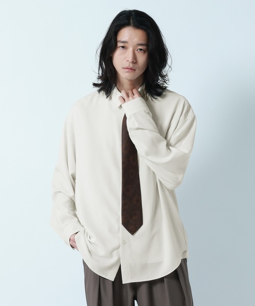 RAGEBLUE（レイジブルー） シャツ 「LUXURY+EASY」OVER SIZE DRAPE