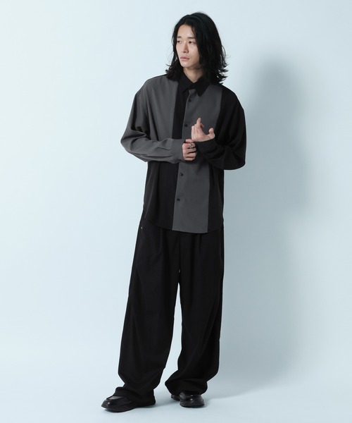 RAGEBLUE（レイジブルー） シャツ 接触冷感「LUXURY+EASY」OVER SIZE