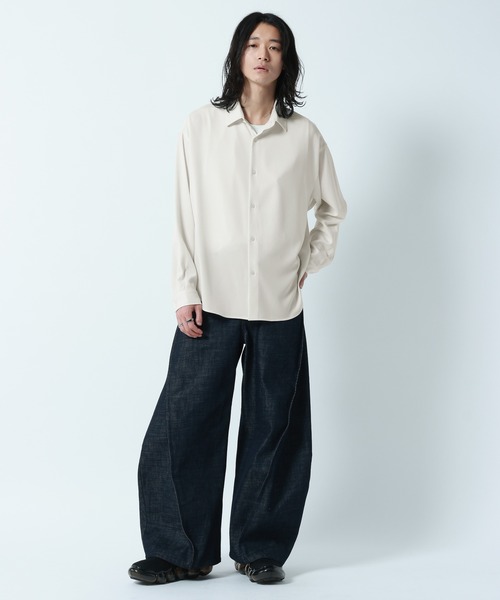 RAGEBLUE（レイジブルー） シャツ 接触冷感「LUXURY+EASY」OVER SIZE