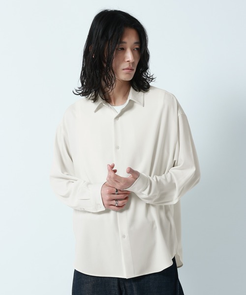 RAGEBLUE（レイジブルー） シャツ 接触冷感「LUXURY+EASY」OVER SIZE