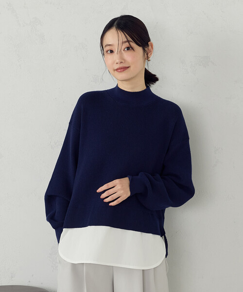 COMME CA ISM（コムサイズム） ニット セーター 「マシン