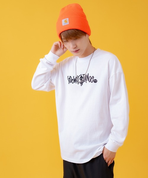 tシャツ 「SIDEWAY STANCE」バリエーションロゴ プリント 長袖Tシャツ メンズ レディース | SIDEWAY STANCE | 06