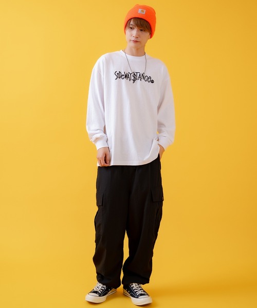 tシャツ 「SIDEWAY STANCE」バリエーションロゴ プリント 長袖Tシャツ メンズ レディース | SIDEWAY STANCE | 09
