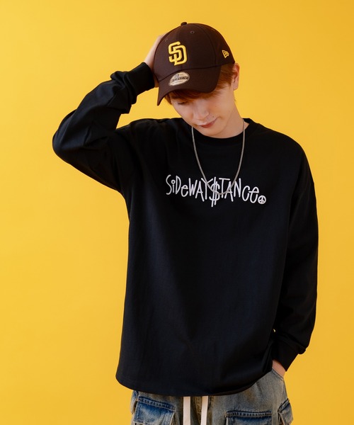 tシャツ 「SIDEWAY STANCE」バリエーションロゴ プリント 長袖Tシャツ メンズ レディース | SIDEWAY STANCE | 03