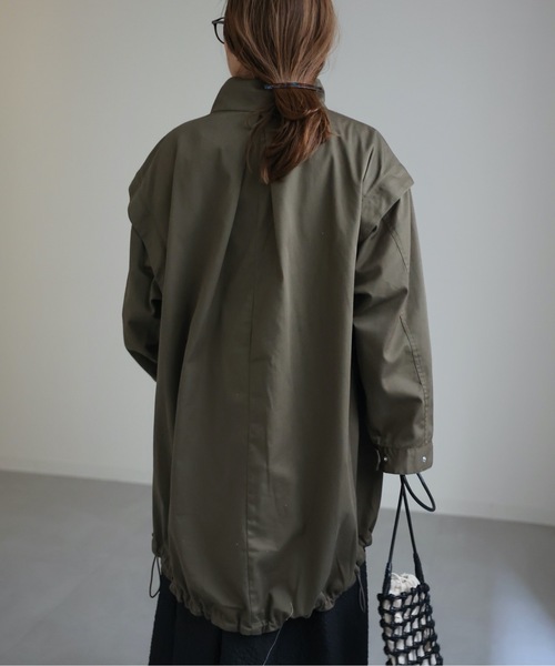 「ap retro」 コート FREE アイボリー レディース_画像3