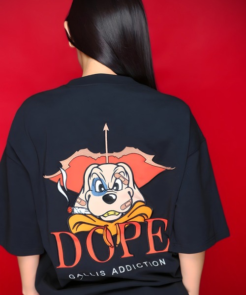 GALFY（ガルフィー） tシャツ GA×GALFY-ガルスモDOPE-Tee メンズ