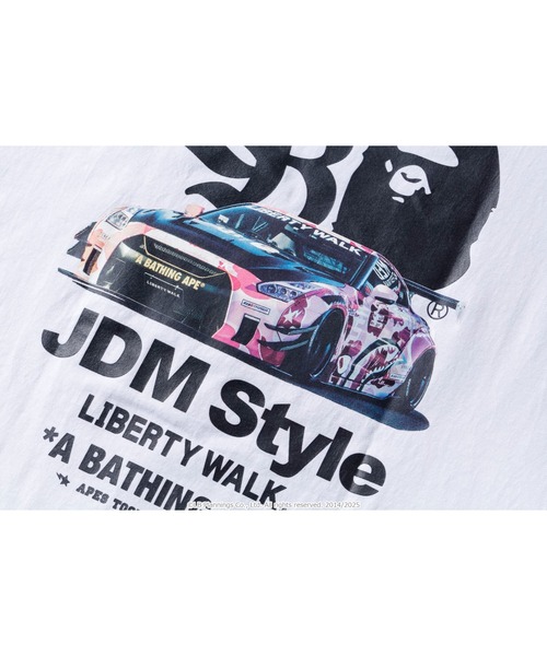 A BATHING APE tシャツ BAPE X LBWK TEE #2 メンズ レディース 