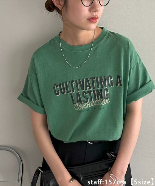 Discoat tシャツ 「ユニセックス」ピグメントアソートロゴT