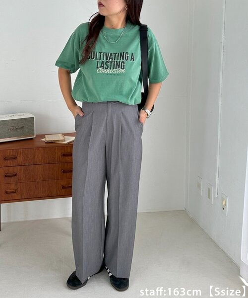 tシャツ レトロロゴ ユニセックス ピグメント 半袖 Tシャツ レディース メンズ Discoat tシャツ 「ユニセックス」ピグメントアソートロゴT