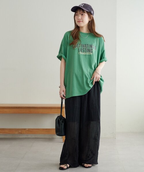 tシャツ レトロロゴ ユニセックス ピグメント 半袖 Tシャツ レディース メンズ Discoat tシャツ 「ユニセックス」ピグメントアソートロゴT
